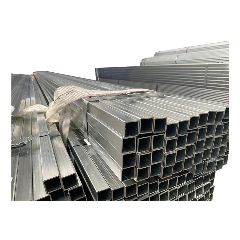 High Quality 3x4 galvanized rectangular steel pipe 1 2 20 ft galvanized Square pipe